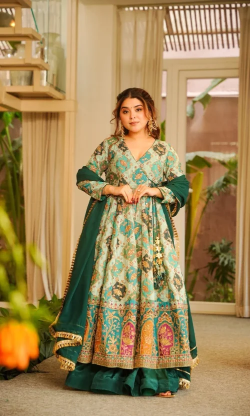 Ghazal Dew Heavy Embroidered Suit Set