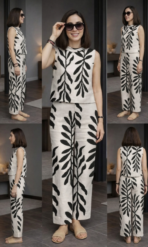 Reyansh24 -Italian heavy georgette
Speciality
latest design cord set Full Stitched
sleeveless