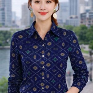 Reyansh24 -soft fabric
designer pattern of Collar, fabric special for summer
Full Stitched
short sleeve